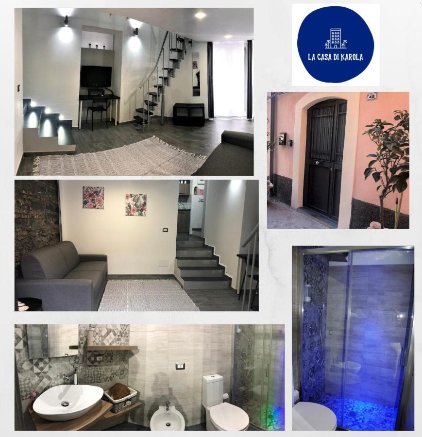 La Casa Di Karola Apartman Catania-Fontanarossai nemzetközi repülőtér Kültér fotó